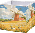 senya Large Storage Bins Windmill Farm Collapsible Foldable Storage Cubes by senya