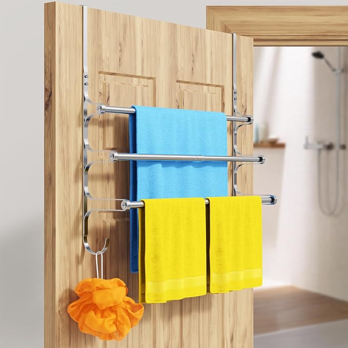 Over The Door Towel Rack, Over Door Towel Rack - Image 4