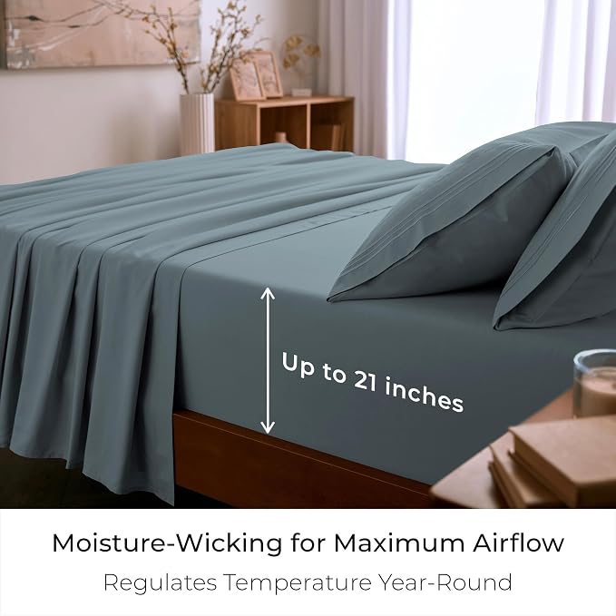 Mellanni California King Sheet Set - Image 4