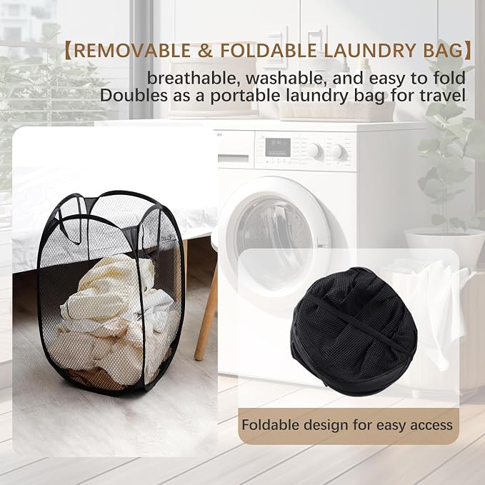 Metal Laundry Hamper Cabinet - Image 4