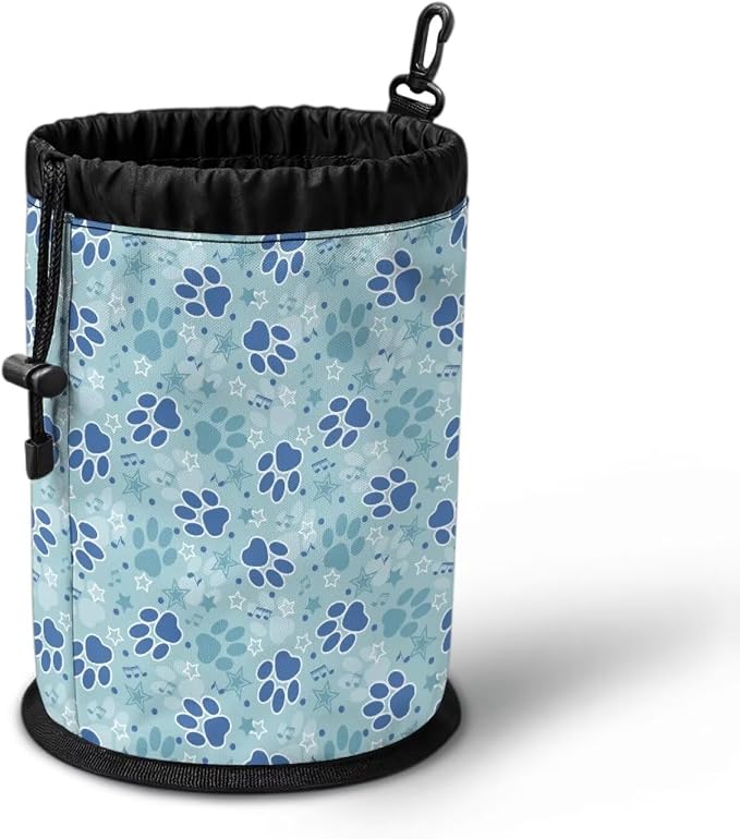 Clothespin Bag Holder Outside, Pet Paw Print Star Multiple Hanging Methods - Image 3