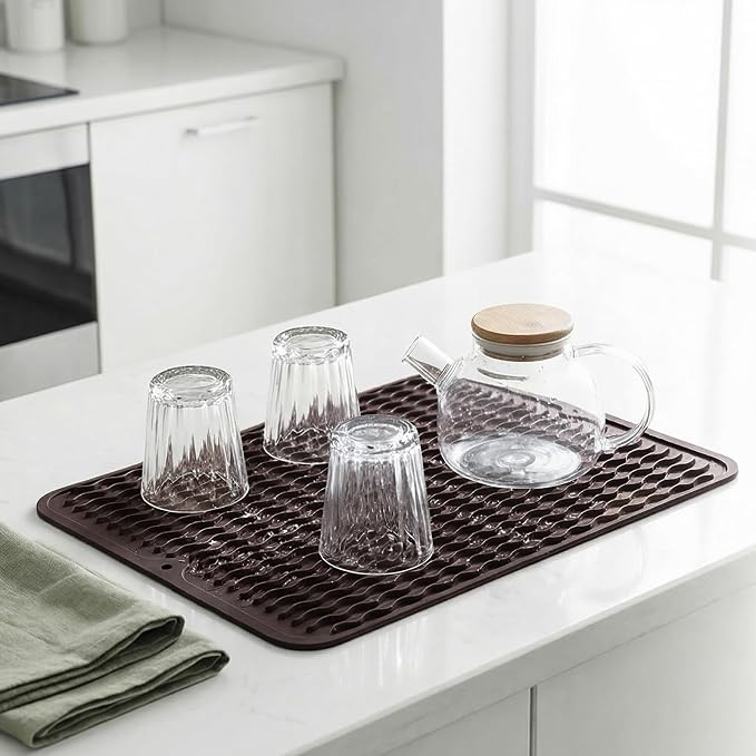 Silicone Dish Drying Mat for Multiple Usage, Easy clean, Eco-friendly, - Image 8