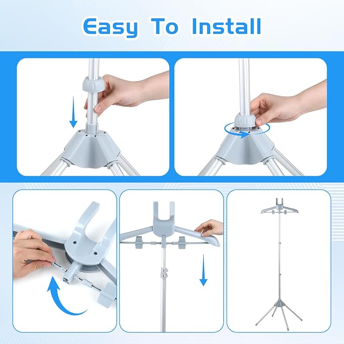 Adjustable Garment Steamer Rack - Image 4