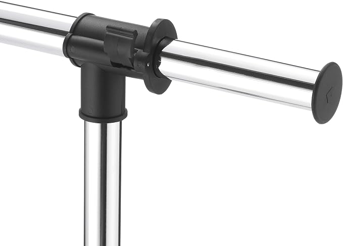 Whitmor Adjustable 2-Rod Garment Rack - Image 4