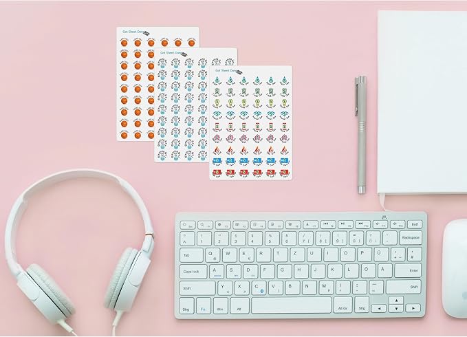 Laundry Day Planner Stickers – 54 Mini Vinyl Labels - Image 9