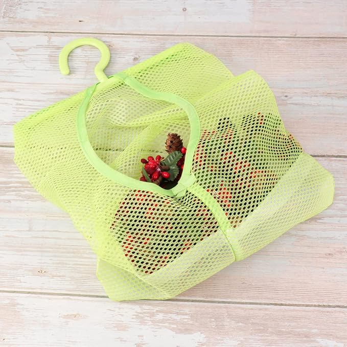 4pcs Mesh Clothesline Bag Bathroom Storage Bag - Image 5