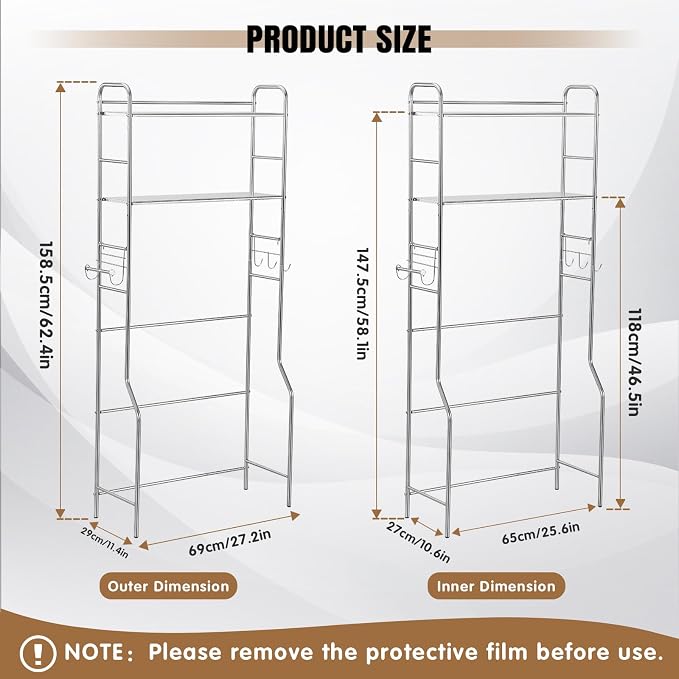 Over Toilet Bathroom Organizer - Image 2