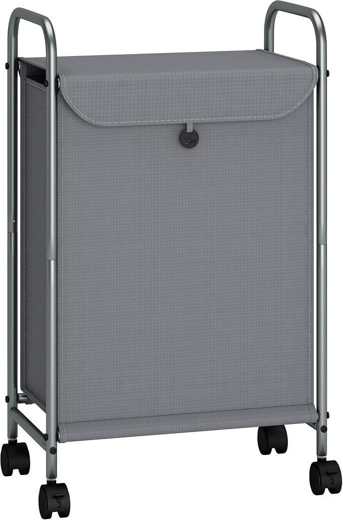 STORAGE MANIAC Rolling Laundry Hamper, Laundry Basket by STORAGEMANIAC