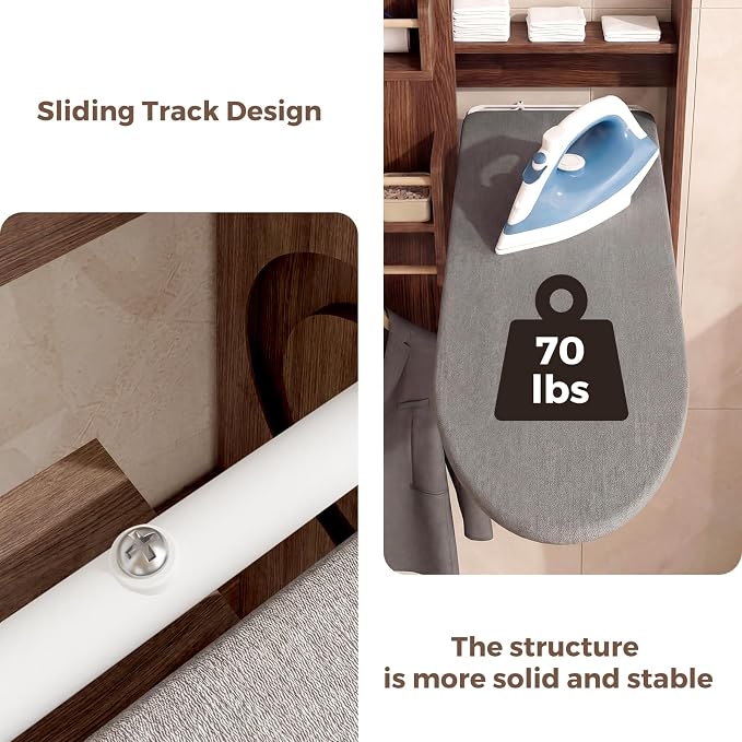 Wall Mounted Ironing Board Cabinet - Image 6