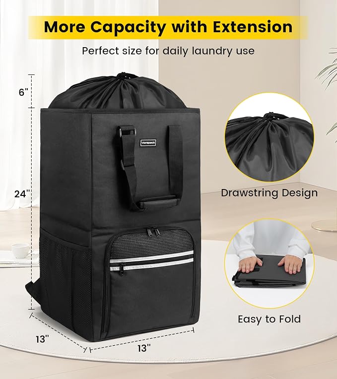 Vorspack Laundry Bag Backpack - Image 2