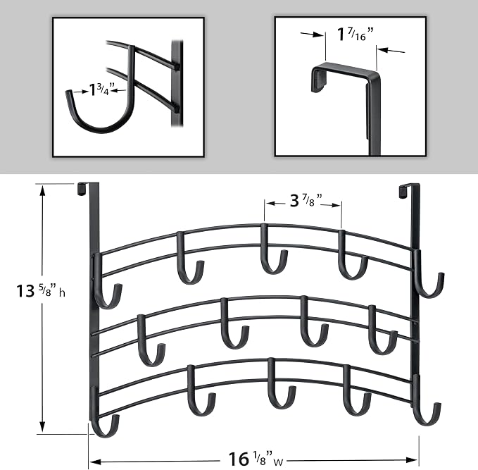 LYNK Professional® Home™ Over The Door Hooks - Image 7
