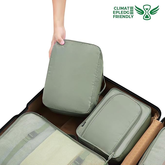 BAGAIL 8 Set Packing Cubes Luggage Packing Organizers - Image 6