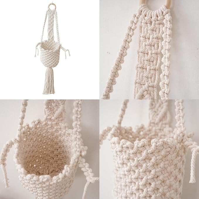 Boho Hanging Wall Basket Indoor - Image 3