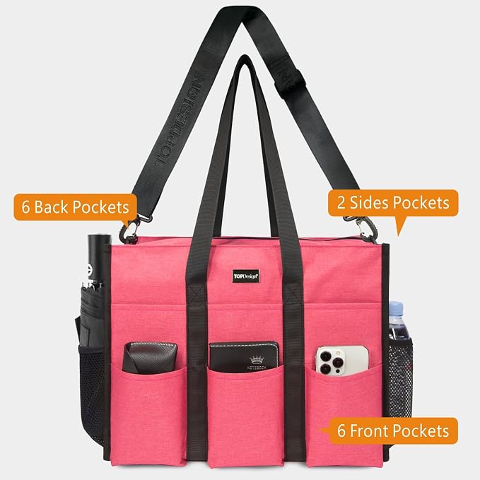 TOPDesign Utility Water Resistant Tote Bag - Image 4