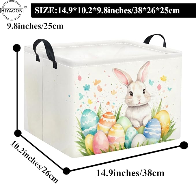 HIYAGON Rectangular Easter Basket - Image 7