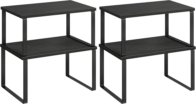 SONGMICS Cabinet Organizer Shelf, Kitchen Storage, Spice Rack, Expandable by SONGMICSbySONGMICSHOME