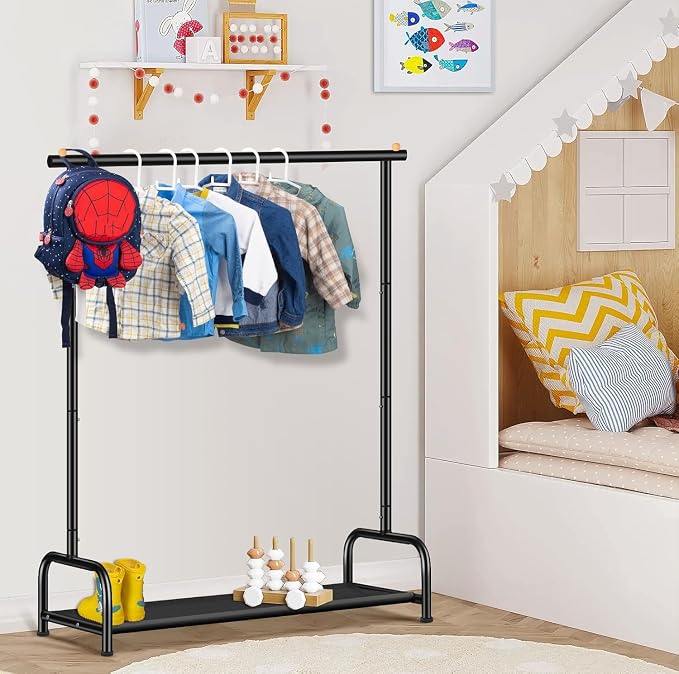 SLEEPING LAMB Kids Clothing Rack, Small Baby Clothes Rack - Image 7