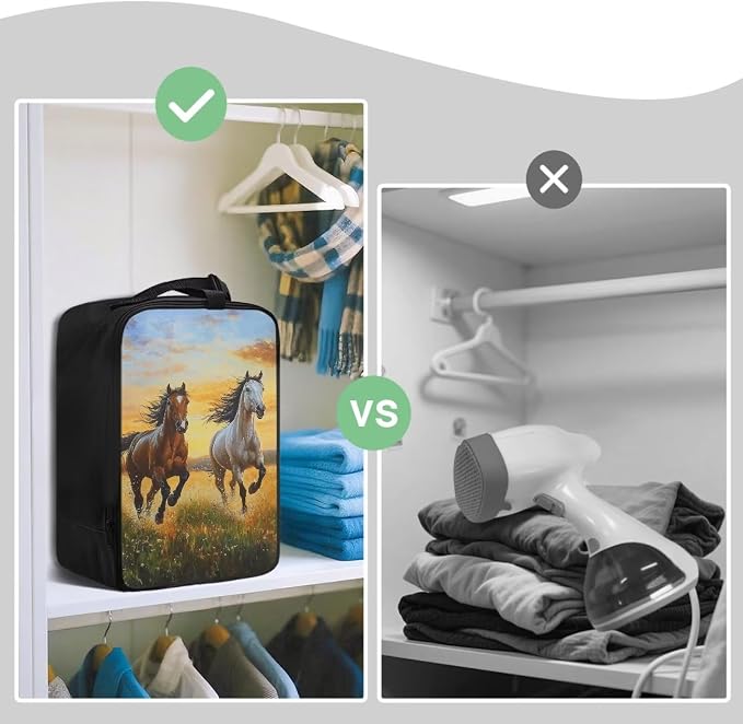 Sunset Horse Portable Steamer Iron Storage Bag - Image 4