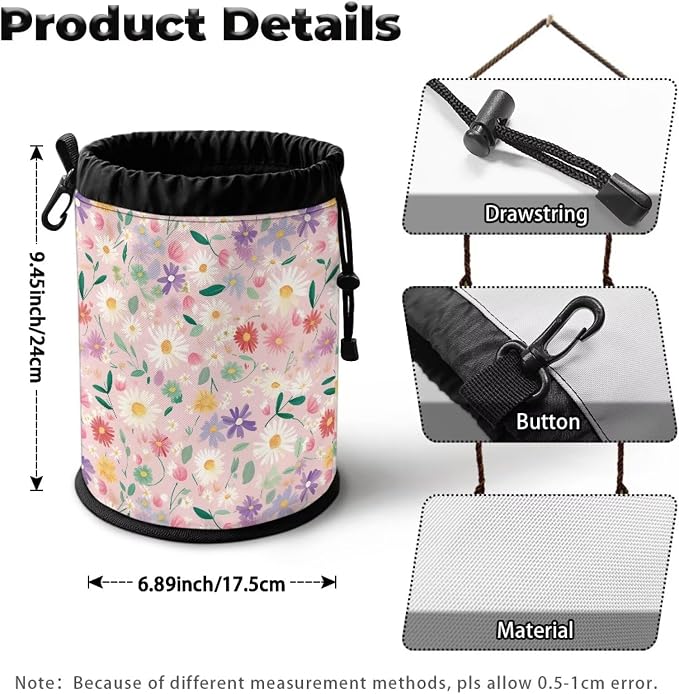 Clothespin Bag, Pin Bag with Large Opening - Image 7