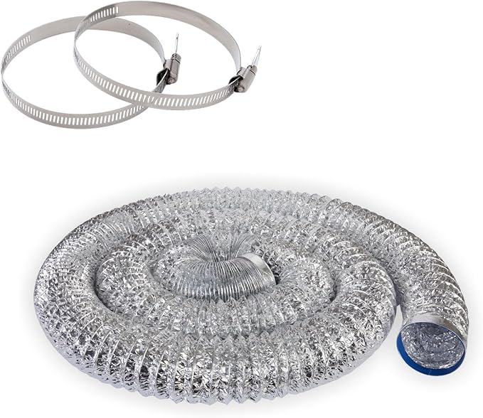 Dryer Vent Hose 4 Inch x 25FT by Ventyxa