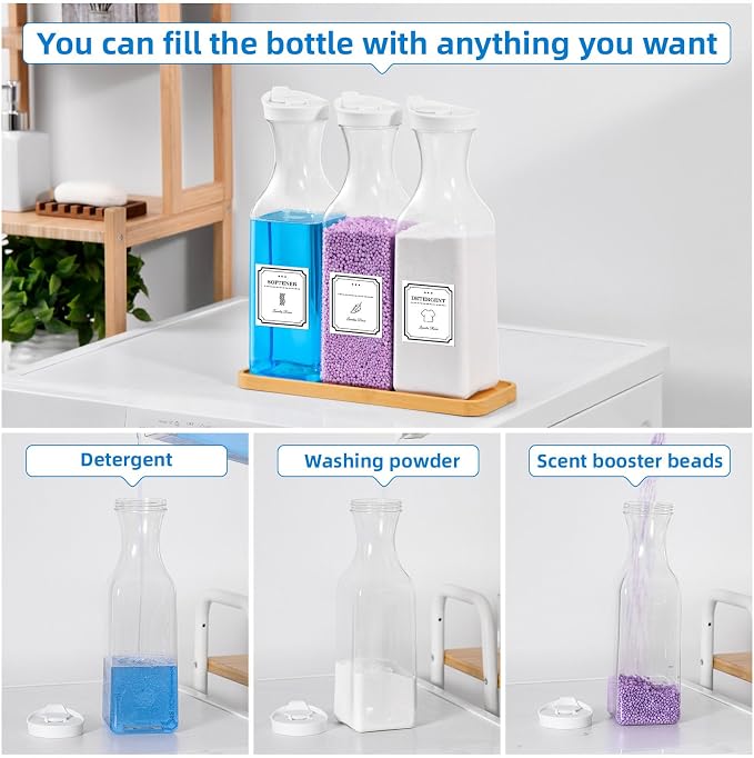 Laundry Detergent Dispenser, 54OZ Laundry Soap Dispenser, Liquid Laundry - Image 5