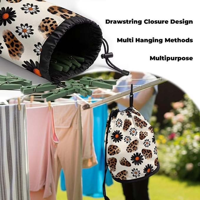 Large Capacity Clothespin Bag - Image 6