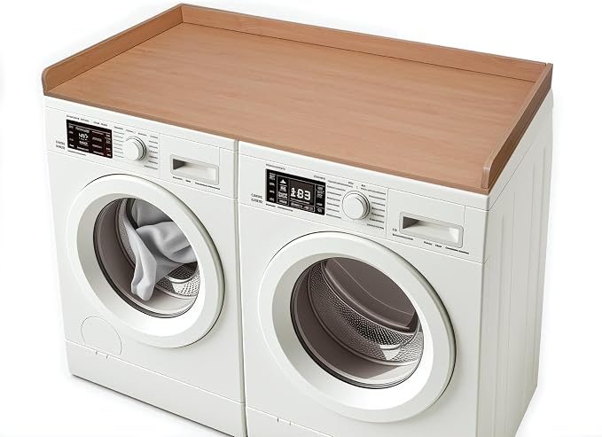 Washer Dryer Countertop Cover 54x27.5 Inch by FayuuGem