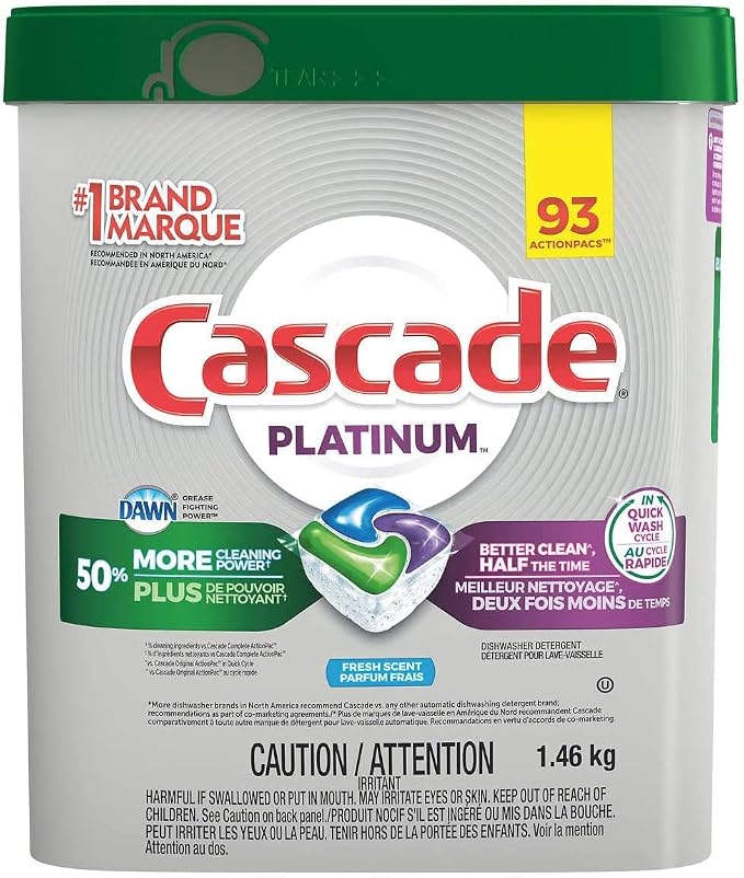 Cascade Platinum ActionPacs Dishwasher Detergent by Cascade