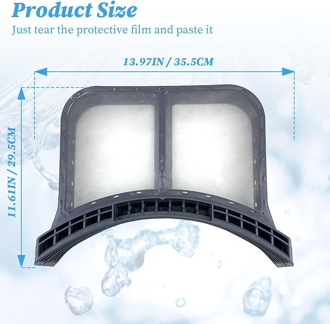 2026 Upgrade 5304513574 Dryer Lint Trap Filter Screen Compatible - Image 5