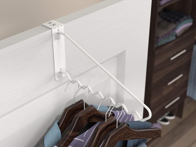ClosetMaid Hanging Bar Valet Rod - Image 3