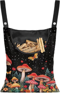 Mushroom Clothes Pin Hanging Bag Large Capacity Clothes Pin Bag by Bivxisrvo