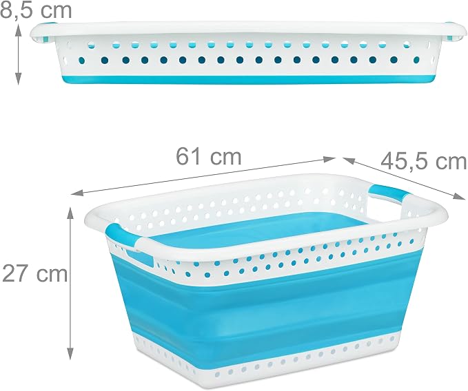 Relaxdays Folding Laundry Hamper - Image 4