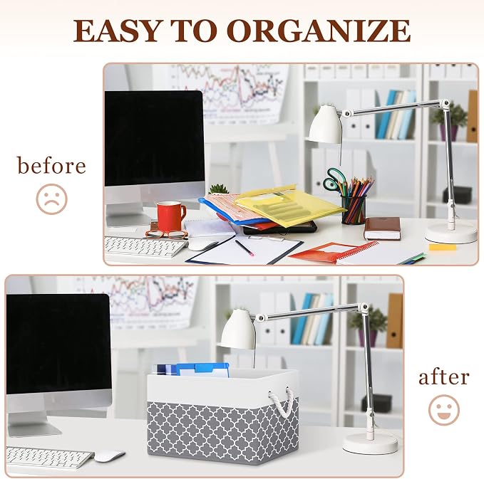 Storage Bin, Collapsible Storage Basket - Image 7