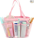 Mesh Shower Caddy Portable for College Dorm Room Essentials, 8-Pocket Large by Fammart