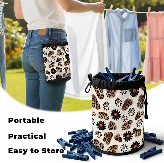 Large Capacity Clothespin Bag - Image 5