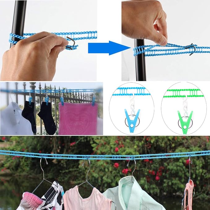 Clotheslines 2 Pack Clothesline Clothes - Image 5