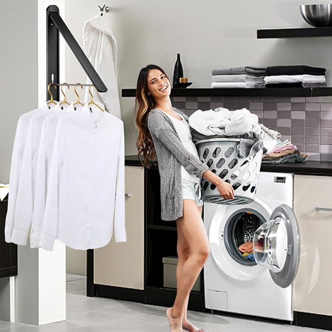 Clothes Drying Rack for Small Laundry Rooms, Clothes Drying Rack Folding Indoor - Image 4