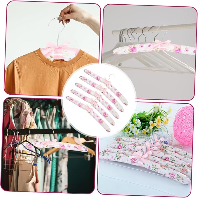 5-Pack Soft Padded Clothes Hangers - Image 9