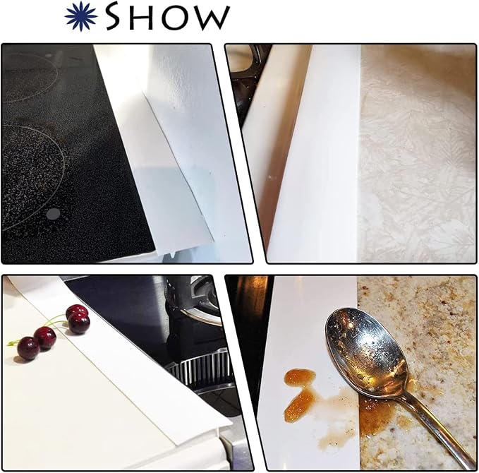 Silicone Gap Cover, Silicone Gap Stopper Kitchen Stove Counter Gap Covers - Image 4