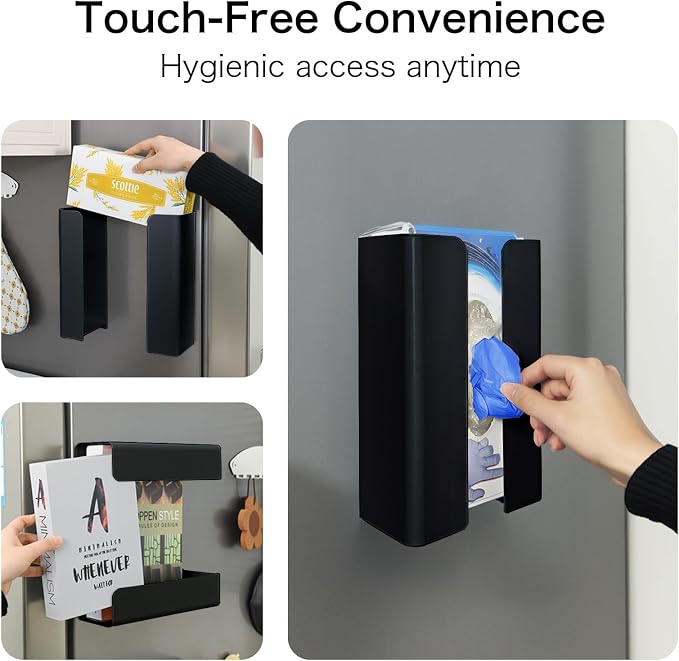 Modular Magnetic Glove Dispenser Tissue Box Holder - Image 5