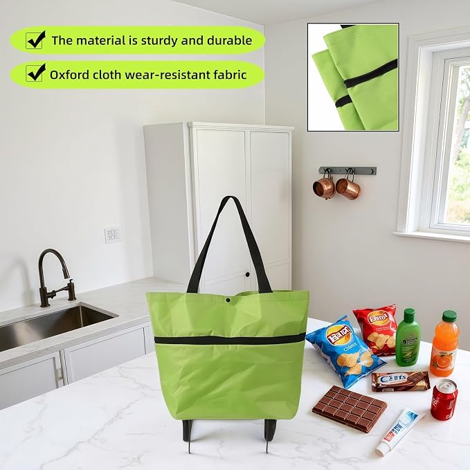 2-in-1 Foldable Shopping Cart - Image 9