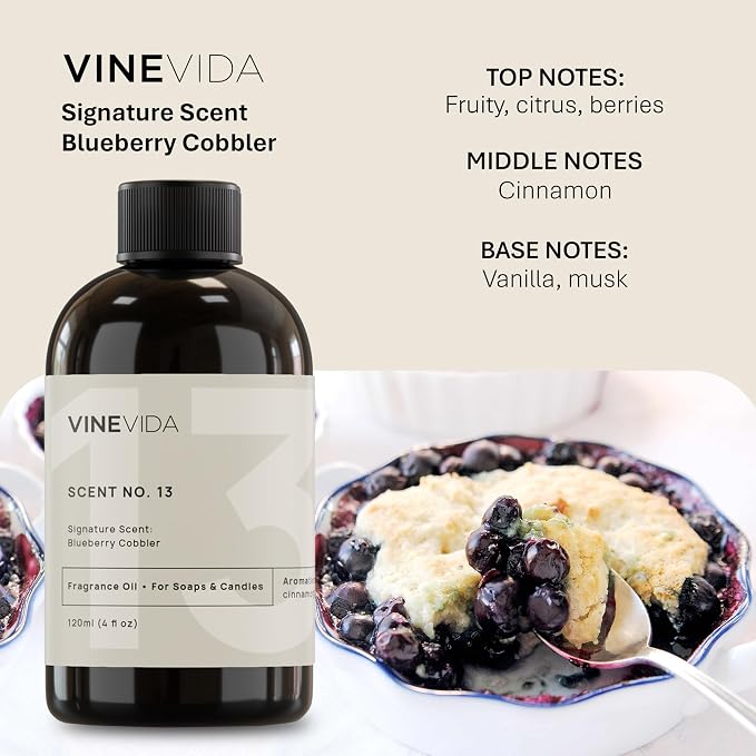 VINEVIDA Blueberry Cobbler Fragrance Oil - Image 2