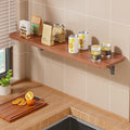 Wall Mounted Folding Table Desk Kitchen Dining Table Floating Foldable Table by Unknown