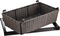 Pull Out Drawer Organizer Containers, Slide Out Pantry Shelves, Rattan by ZFUCMAYL