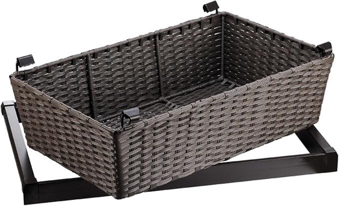 Pull Out Drawer Organizer Containers, Slide Out Pantry Shelves, Rattan by ZFUCMAYL