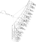 Stainless Steel Windproof Clothes Drying Rack by JOINPAYA
