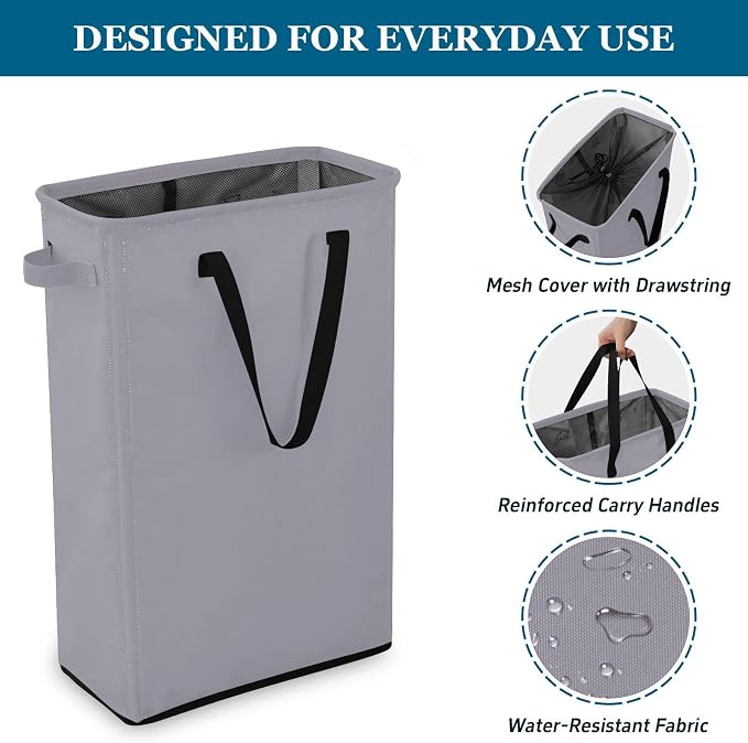 48L Heavy-duty Collapsible Laundry Basket - Image 3