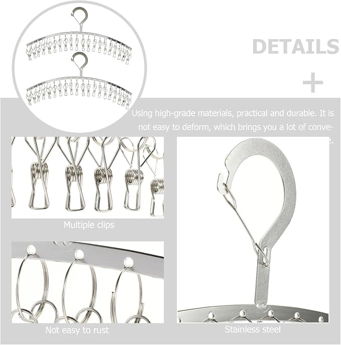 2pcs Stainless Steel Drying Rack - Image 4