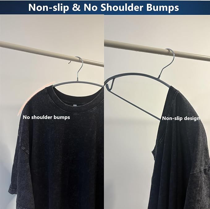 16.5 Inch Metal Clothes Hanger - Image 4