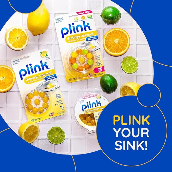 Plink Garbage Disposal Cleaner & Deodorizer, Freshener & Odor Removing Balls - Image 5